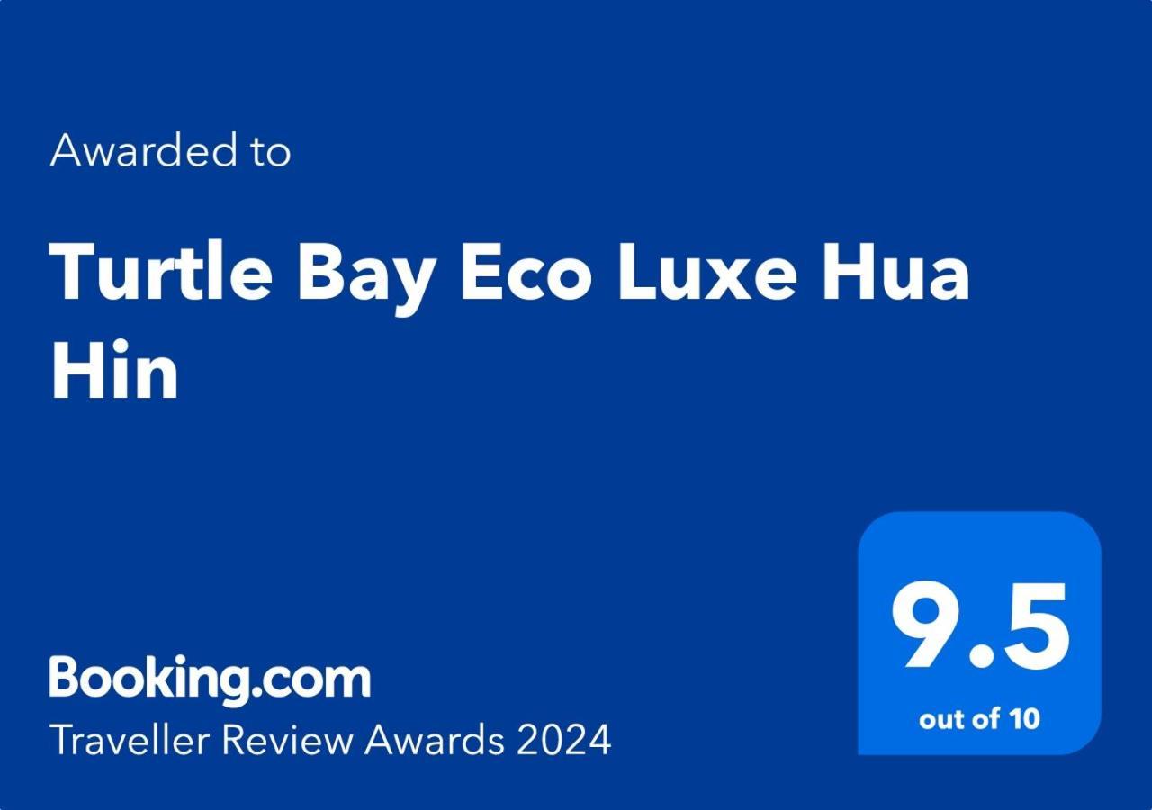 Turtle Bay Eco Luxe Hua Hin Hotel Ban Ban Khao Tao Exterior foto